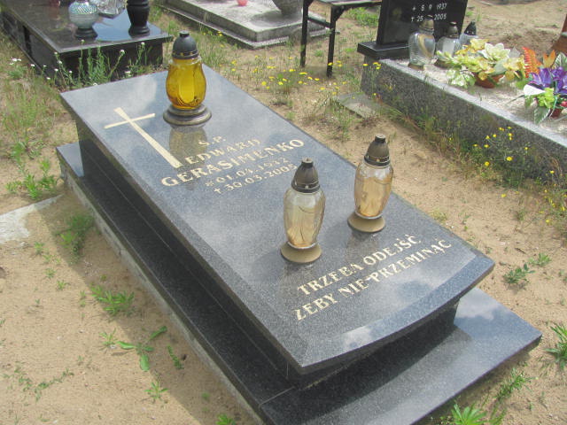 Grób Edward Gerasimenko