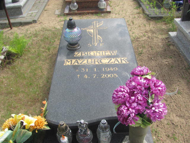 Grób Zbigniew Mazurczak