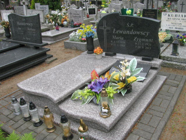 Grób Maria Lewandowska