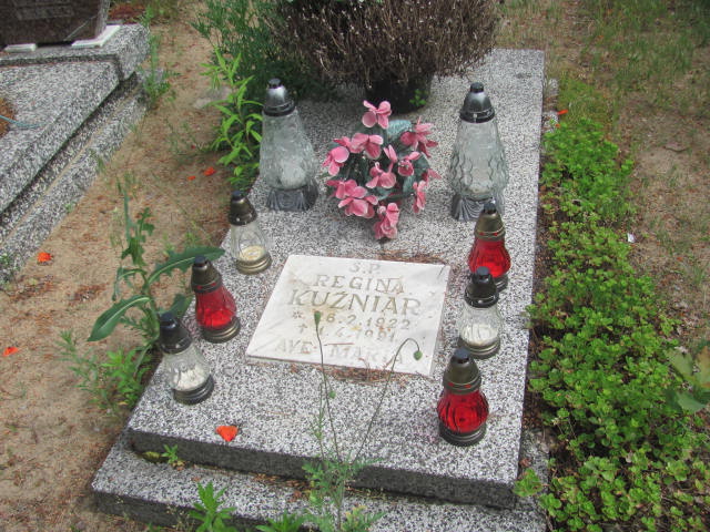 Grób Regina Kuźniar