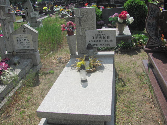 Grób Irena Jeske