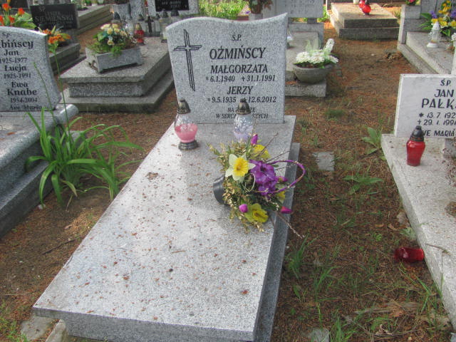 Grób Małgorzata Oźmińska