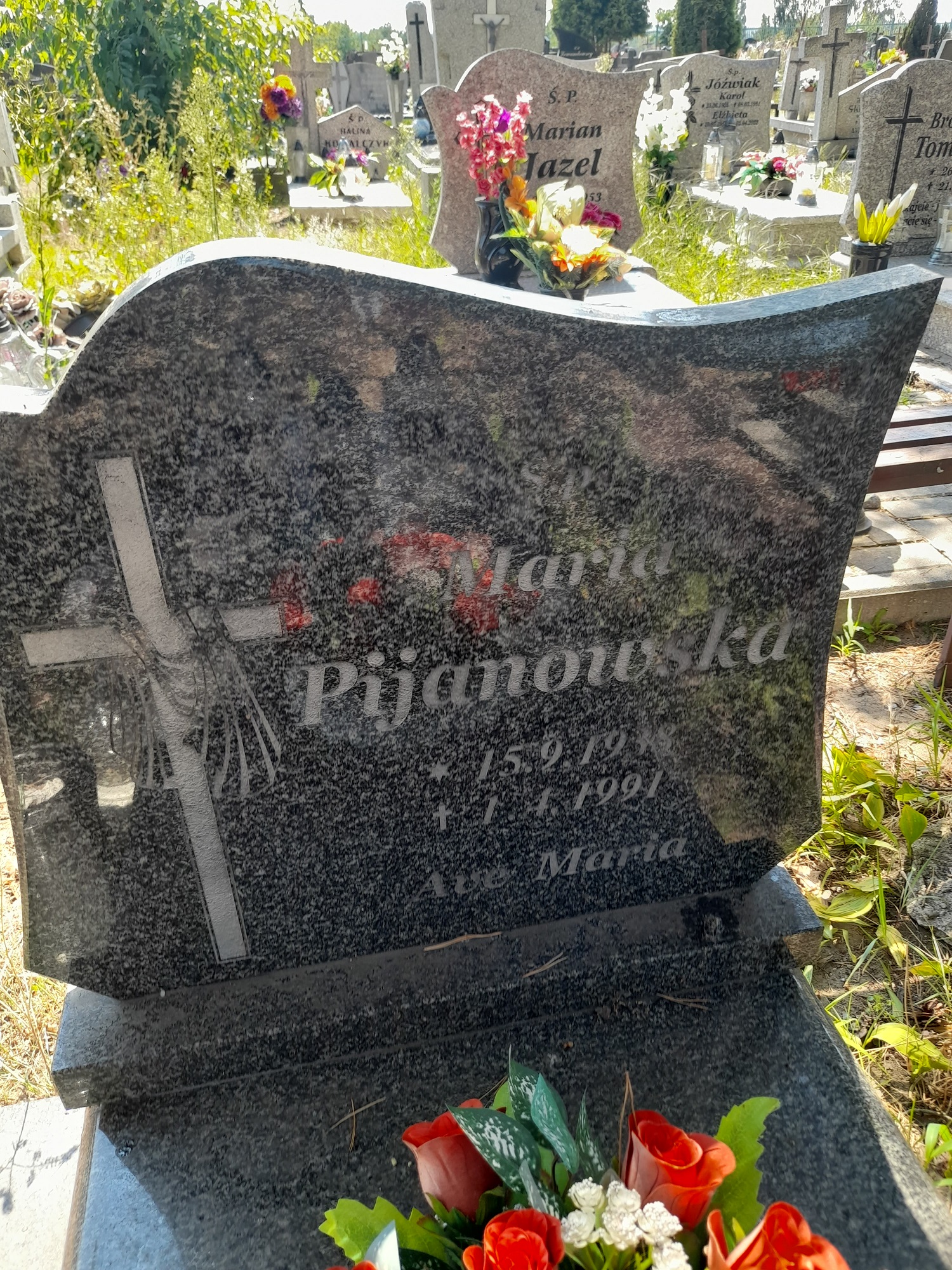 Grób Maria Pijanowska