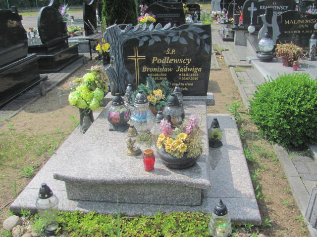 Grób Jadwiga Podlewska