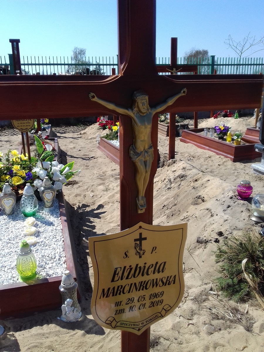 Grób Elżbieta Marcinkowska