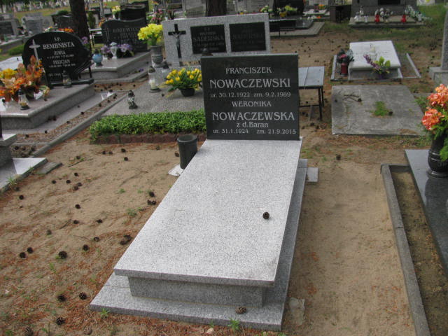 Grób Weronika Nowaczewska