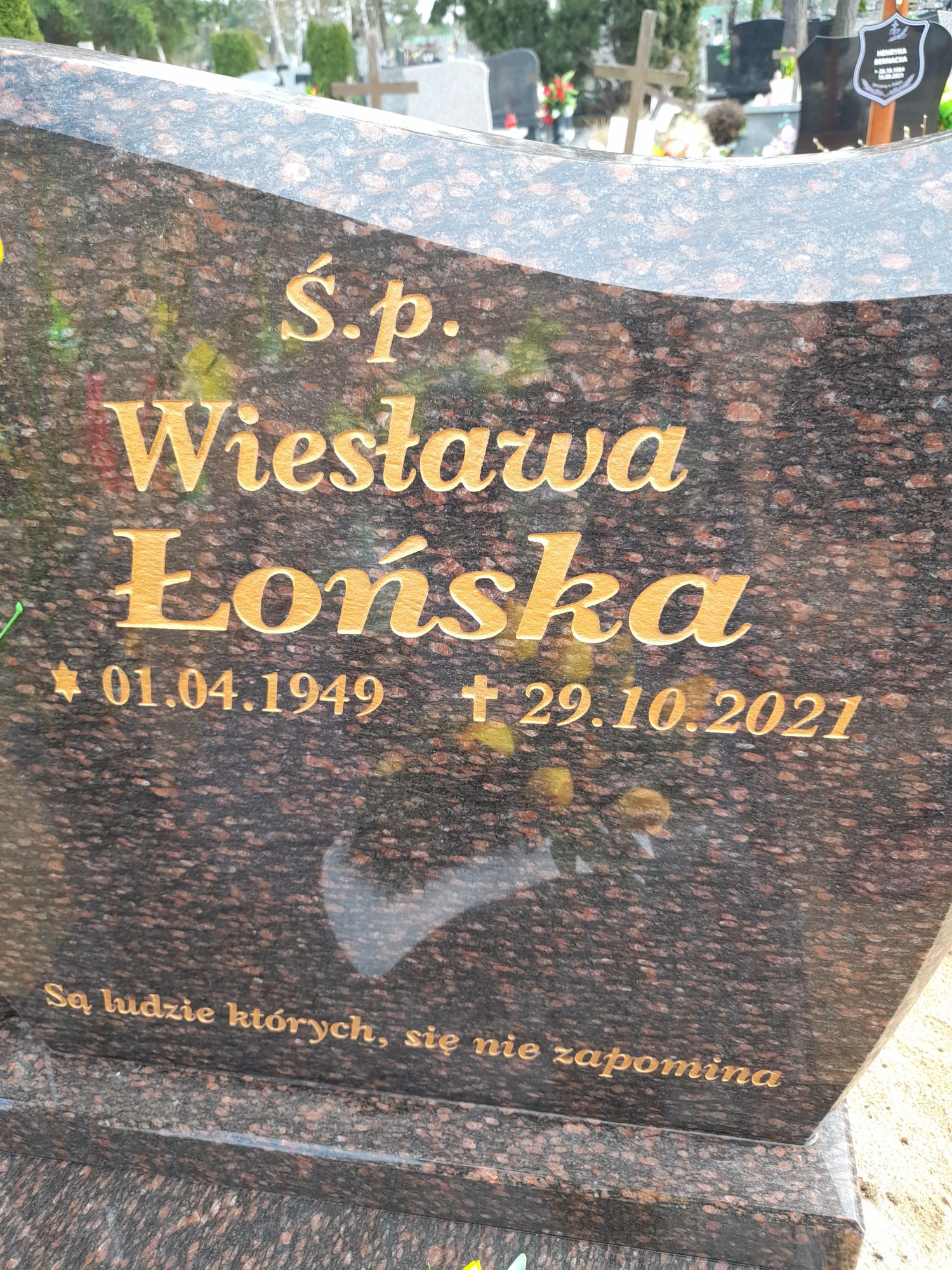 Grób Wiesława Łońska