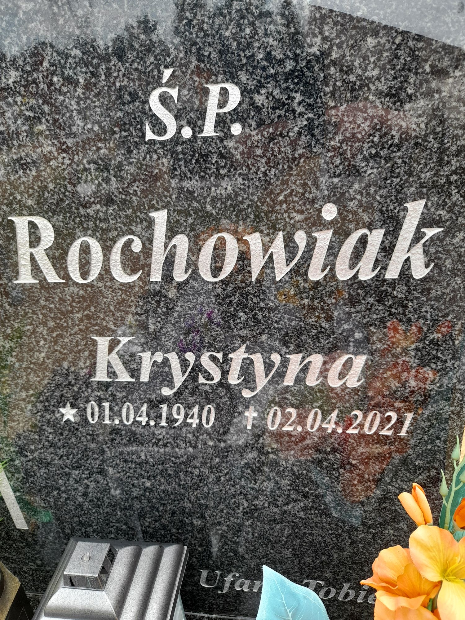Grób Krystyna Rochowiak