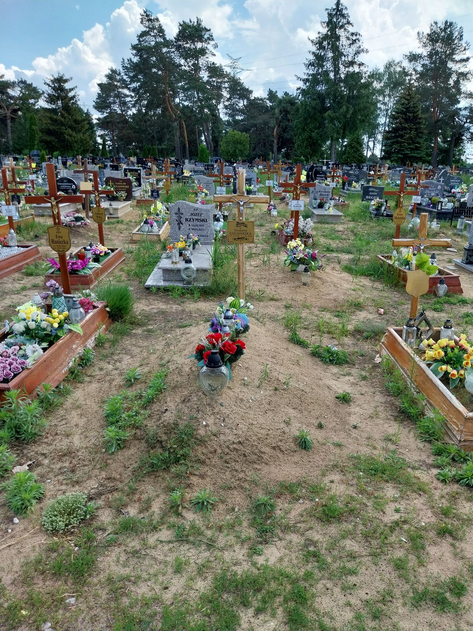 Grób Grażyna Gieldarska