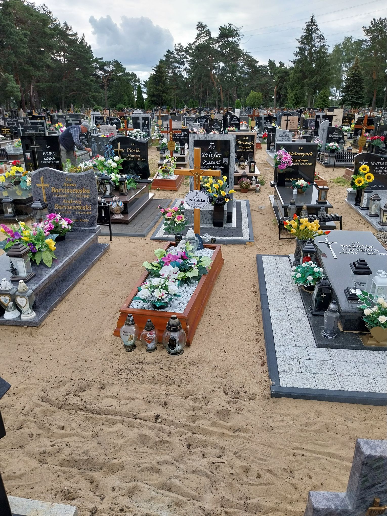 Grób Maria Piskalska