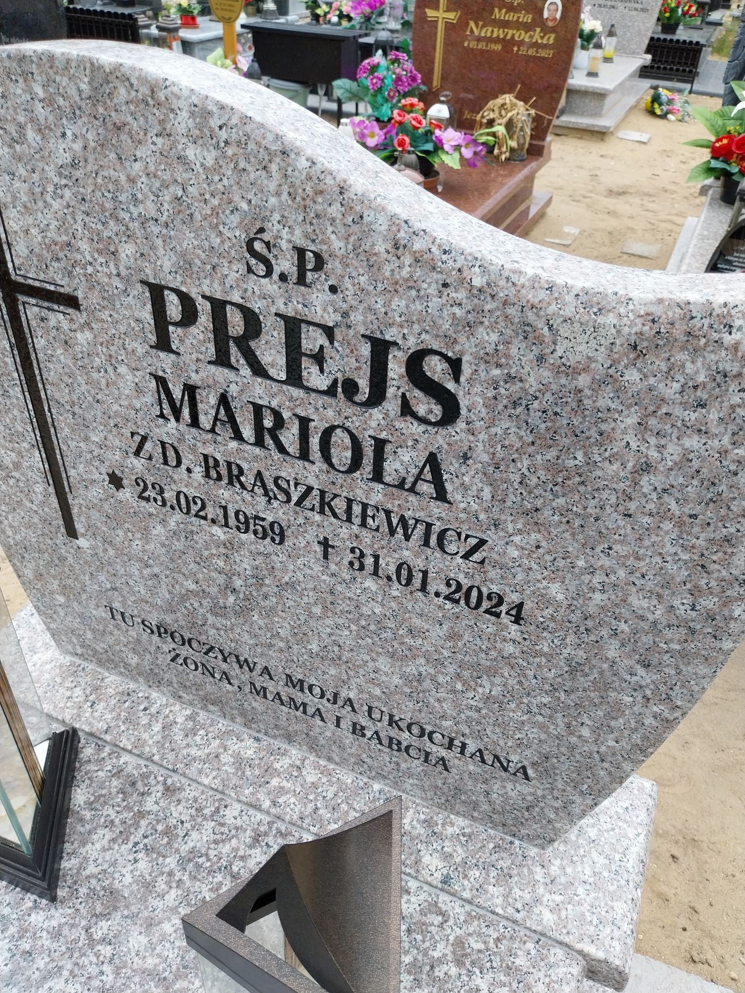 Grób Mariola Prejs