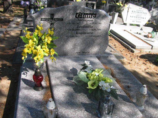 Grób Kazimierz Glanc