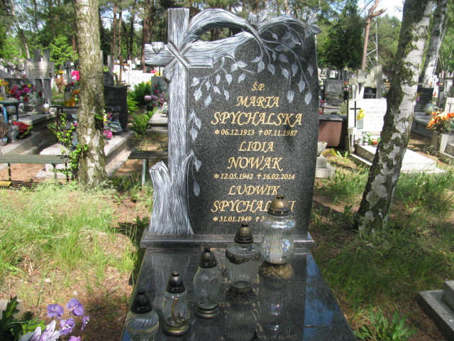Grób Ludwik Spychalski