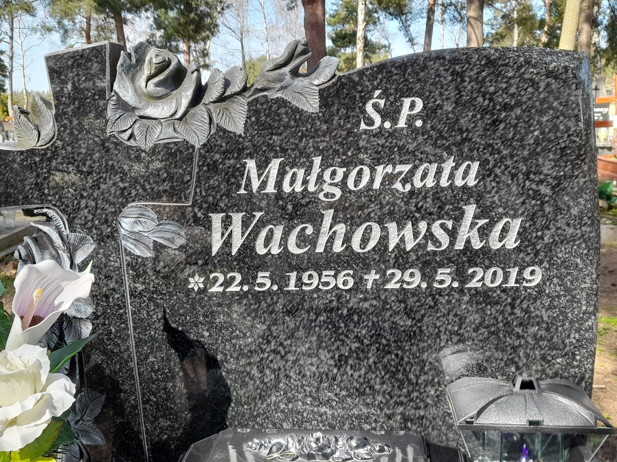 Grób Małgorzata Wachowska