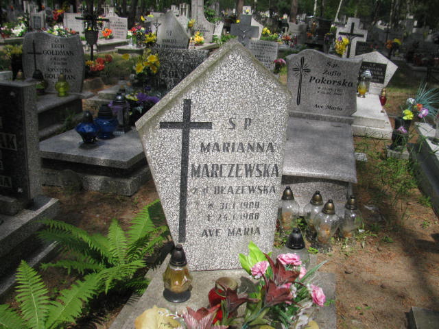 Grób Marianna Marczewska