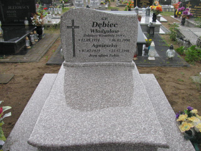 Grób Andrzej Dębiec 