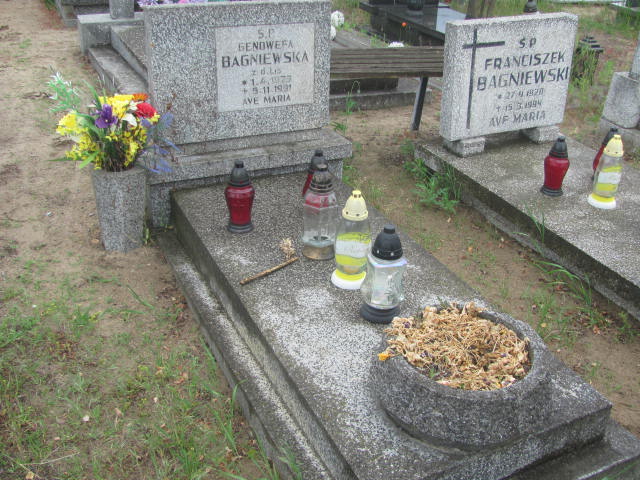 Grób Genowefa Bagniewska