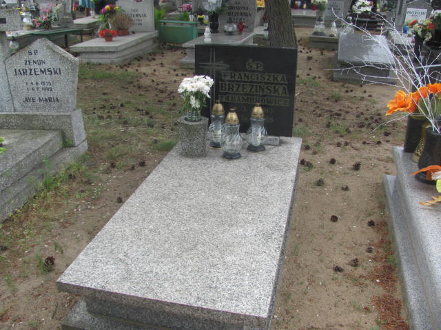 Grób Franciszka Brzezińska