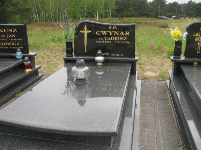 Grób JANUSZ CWYNAR