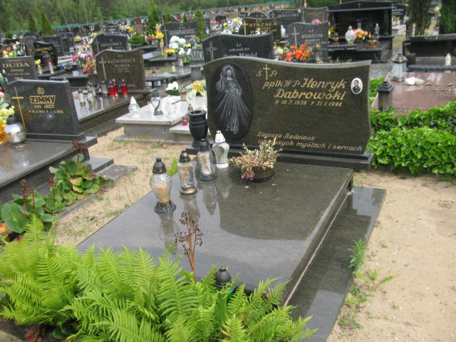 Grób Henryk Dąbrowski