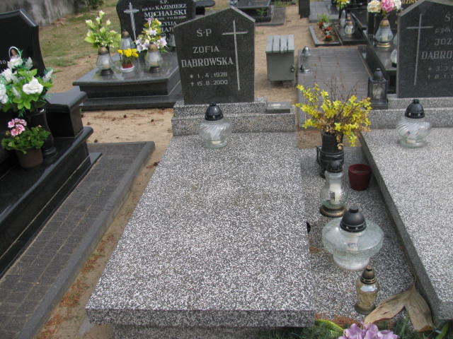 Grób Zofia Dąbrowska