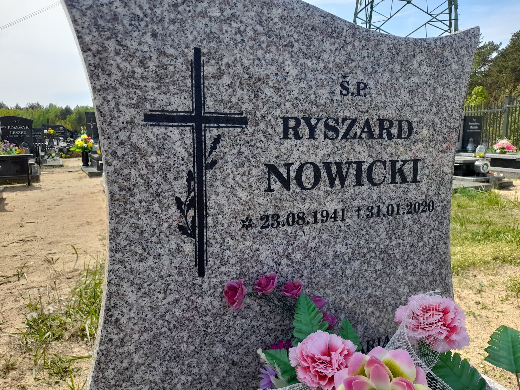 Grób RYSZARD NOWICKI