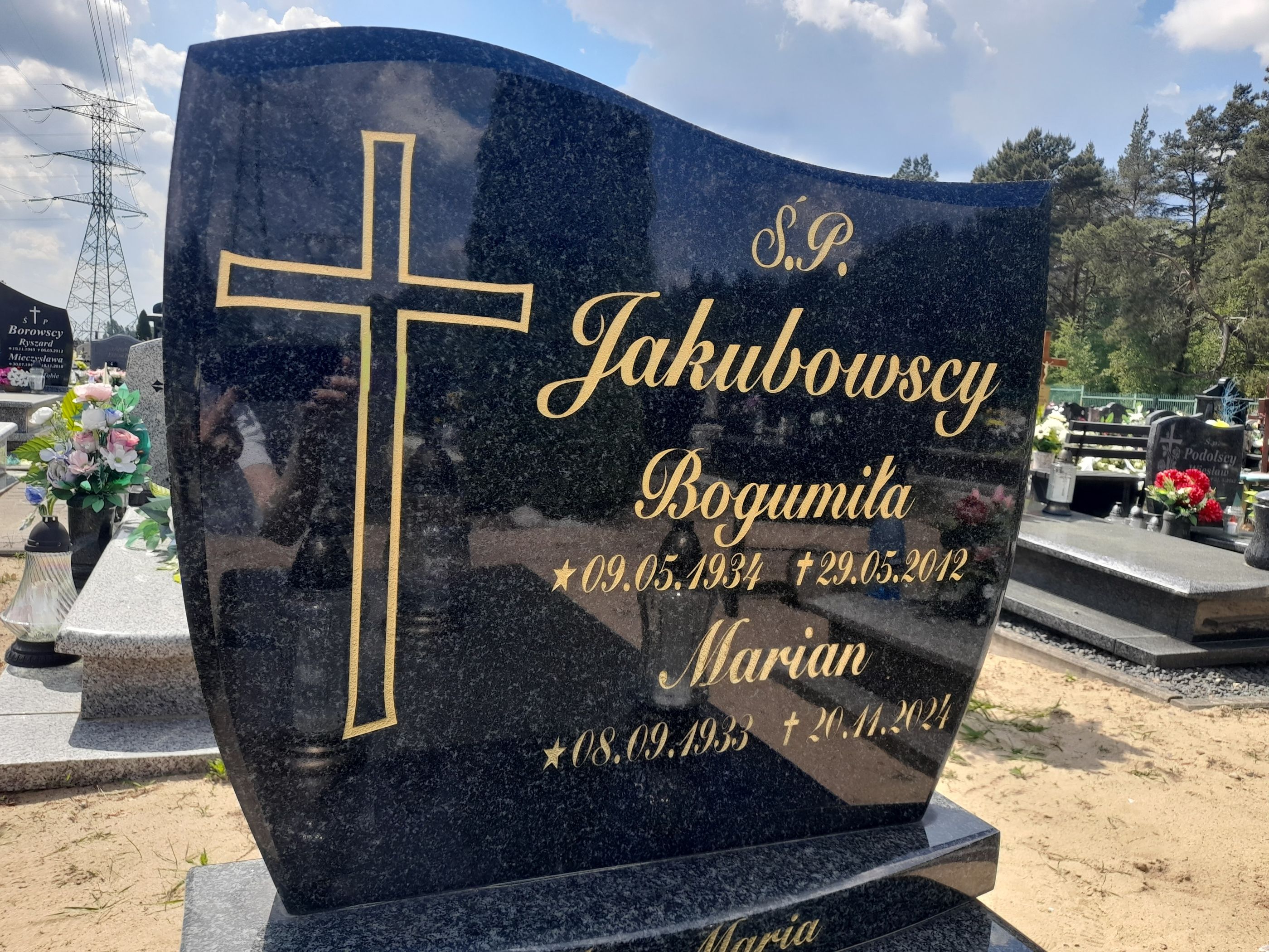 Grób Bogumiła Jakubowska