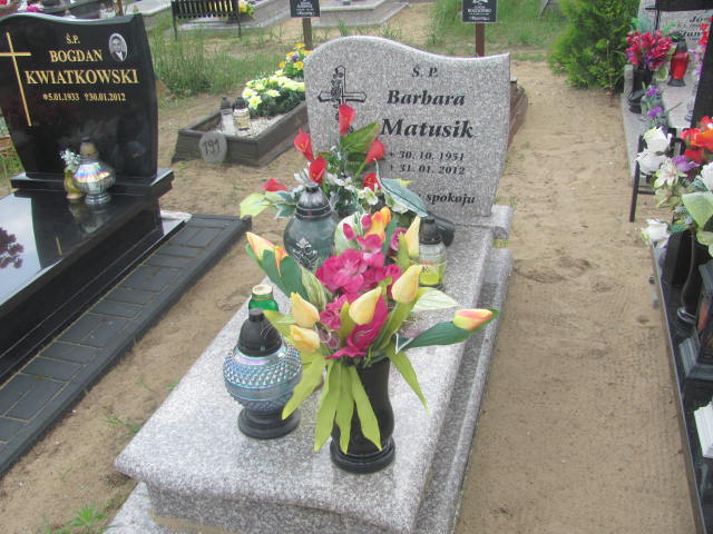 Grób Barbara Matusik