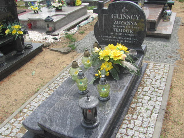 Grób Zuzanna Glińska