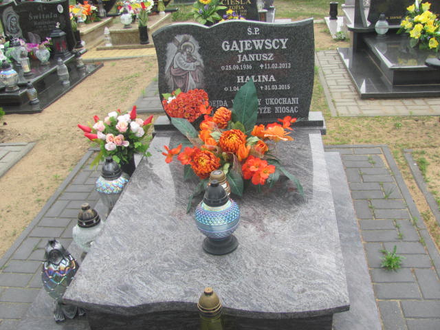 Grób Halina Gajewska