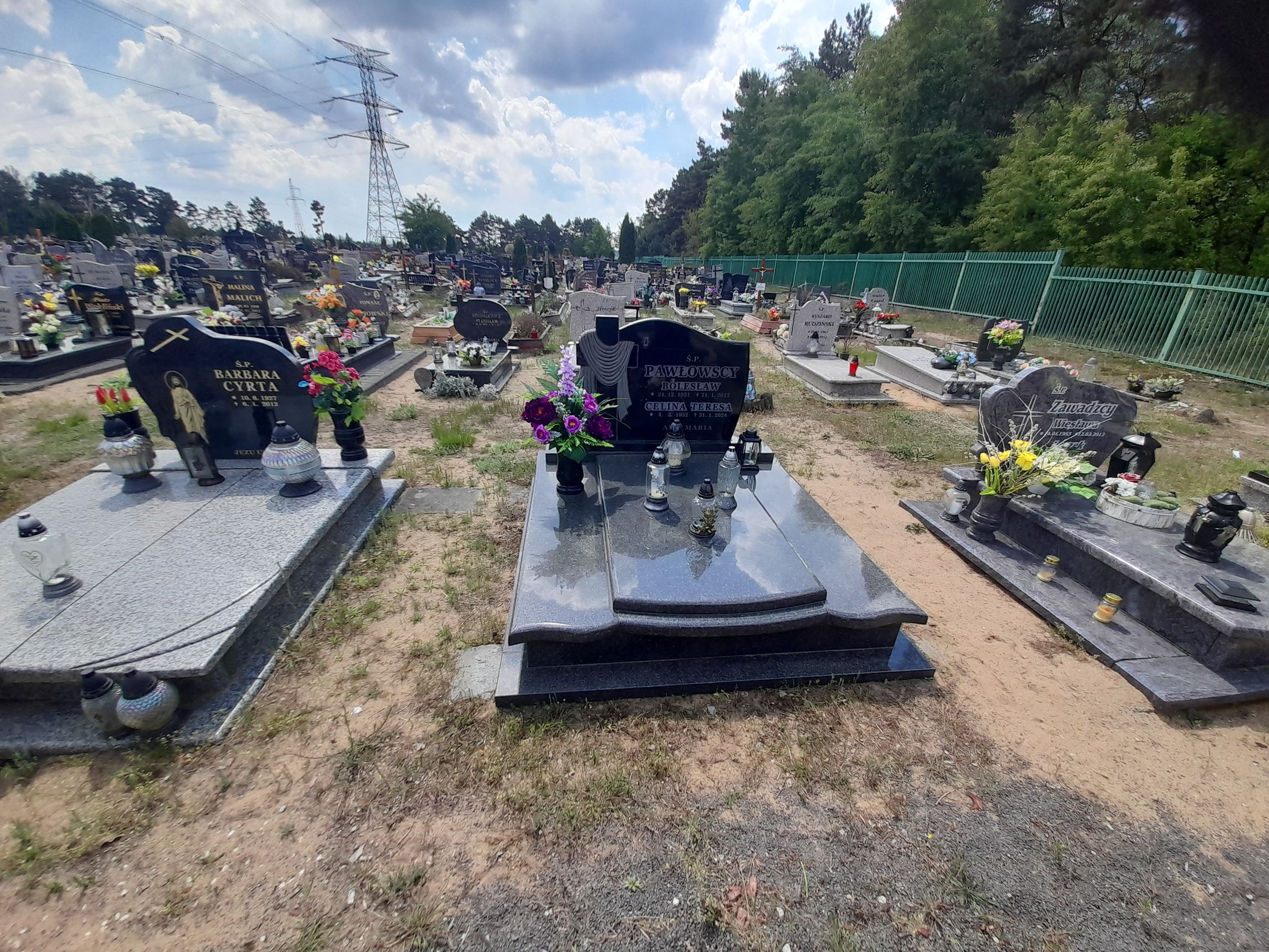 Grób Celina Pawłowska
