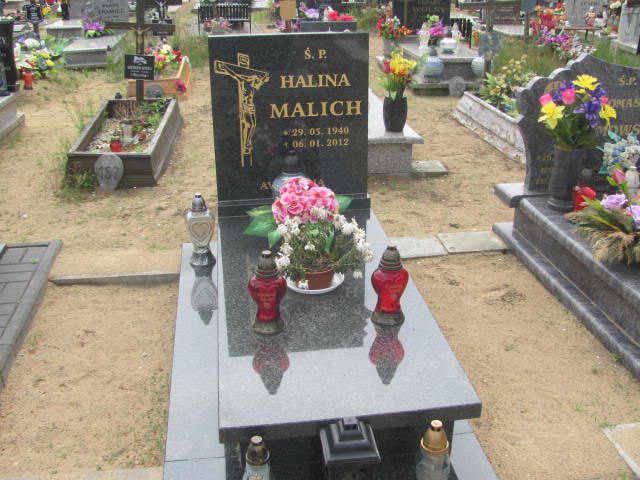 Grób Halina Malich