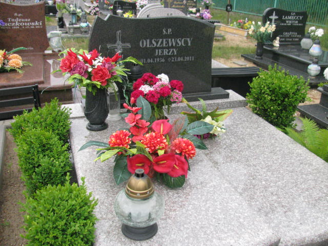 Grób Jerzy Olszewski