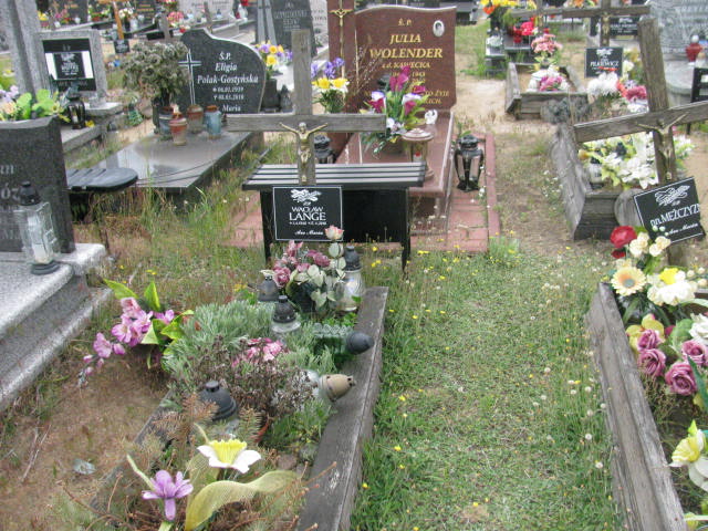 Grób Wacław Lange