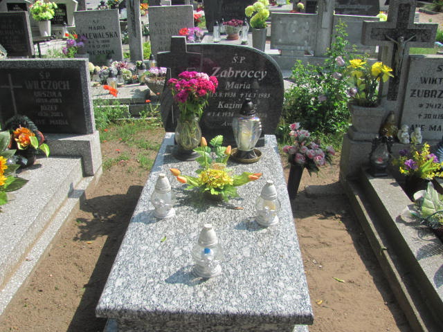 Grób Kazimierz Zabrocki