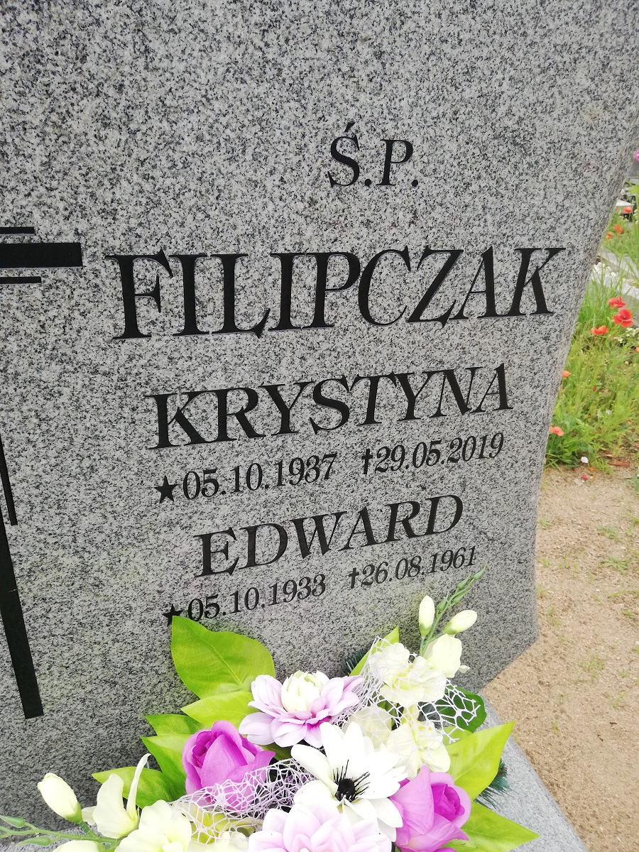 Grób KRYSTYNA FILIPCZAK