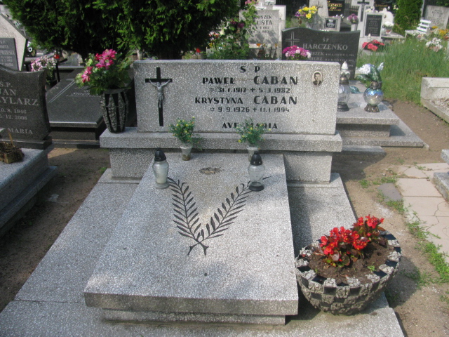 Grób Paweł Caban