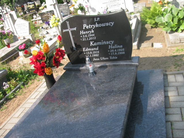 Grób Henryk Petrykowski