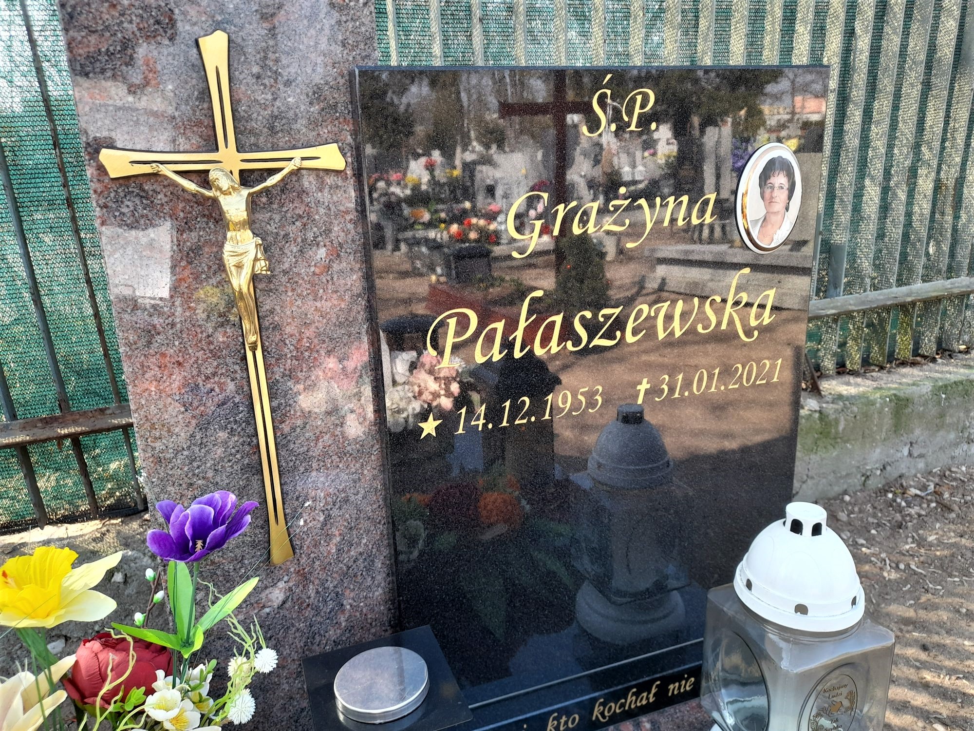 Grób Grażyna Pałaszewska