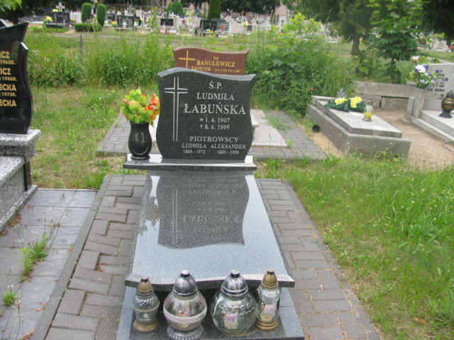 Grób Ludmiła Łabuńska
