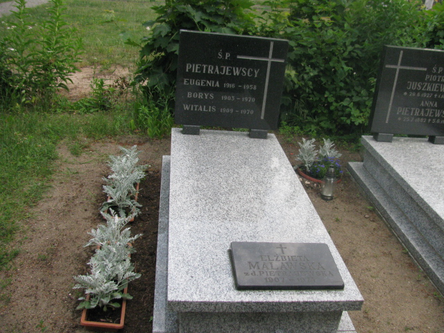 Grób Elżbieta Malawska