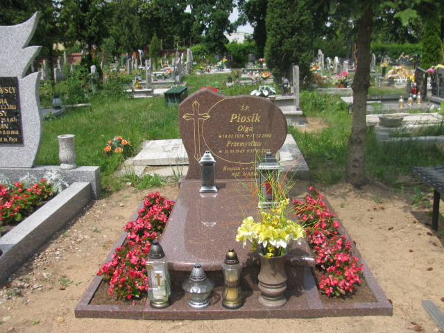 Grób Przemysław Piosik