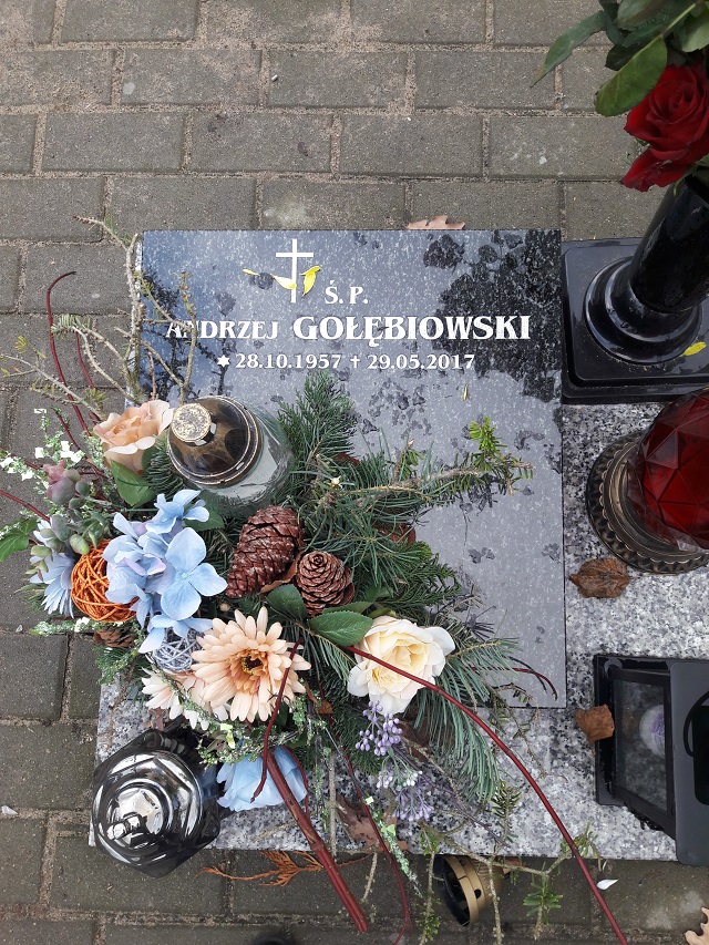 Grób Andrzej Gołębiowski