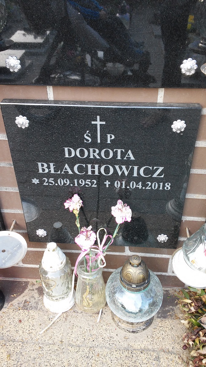 Grób Dorota Błachowicz