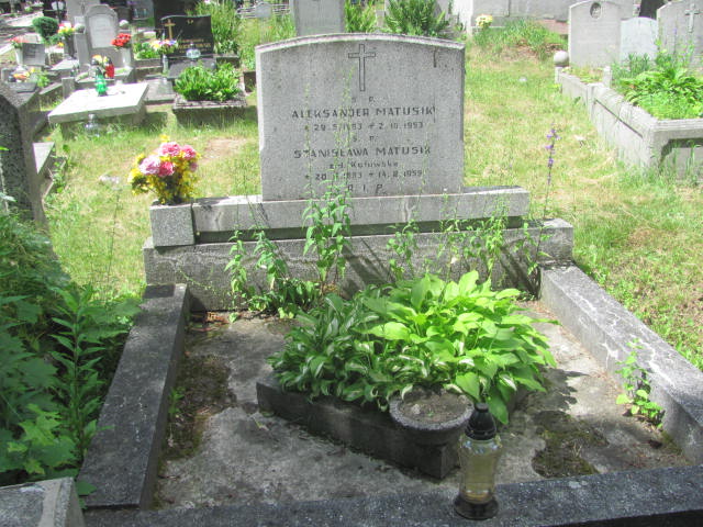 Grób Aleksander Matusik