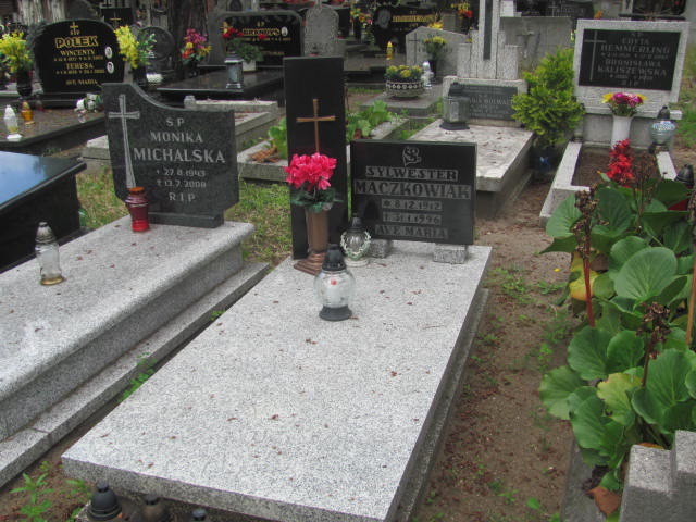 Grób Sylwester Maczkowiak