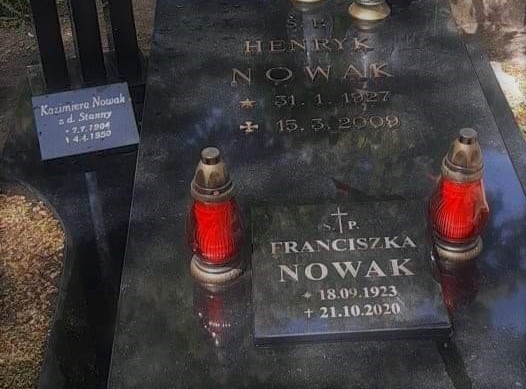 Grób Henryk Nowak