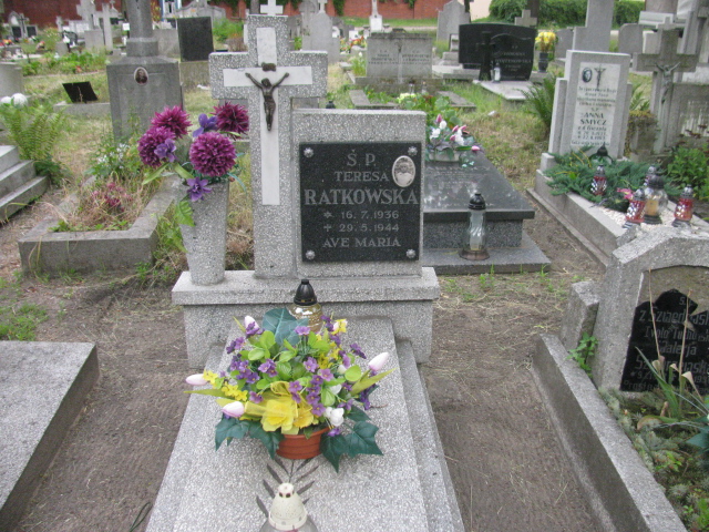 Grób Teresa Ratkowska
