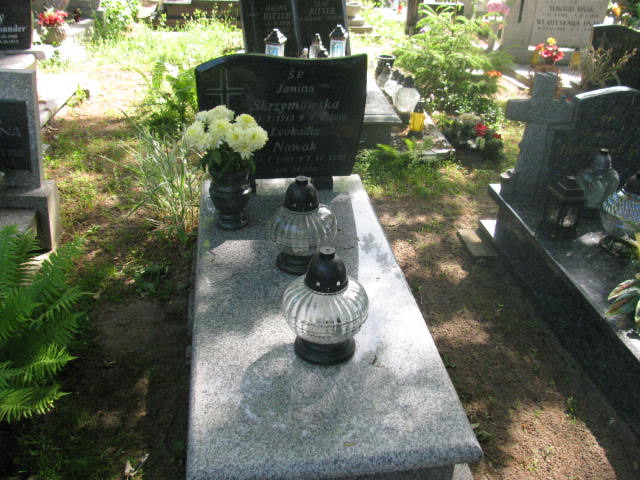Grób Janina Skrzymowska