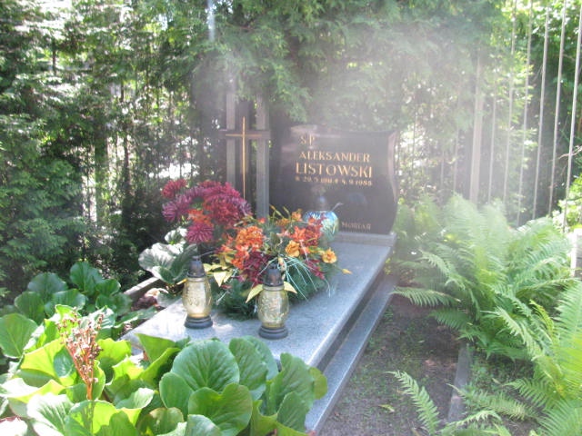 Grób Aleksander Listowski